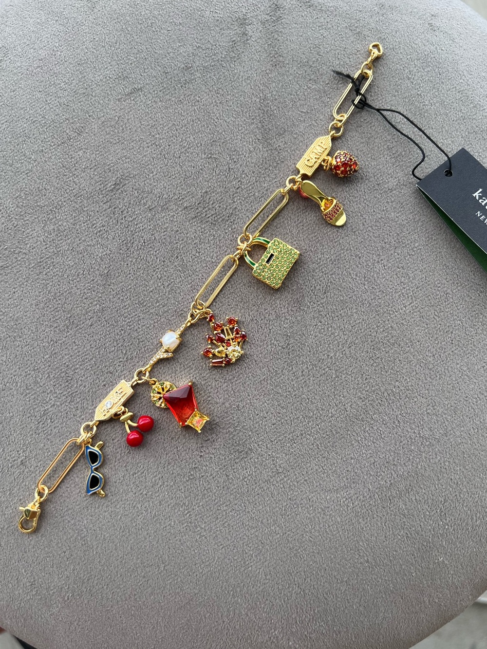 Kate Spade Sweet Treasures Charm Bracelet - Picture 6 of 8
